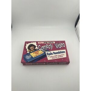 Paula Poundstone Improv Comedy VHS Video Tape Kellogg's POP Tarts Movie